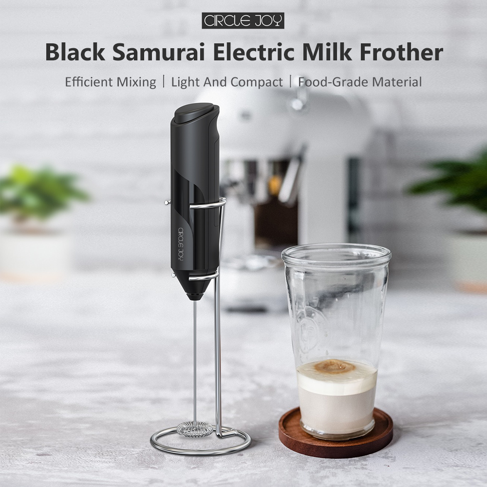Circle Joy Milk Frother Handheld Mixer