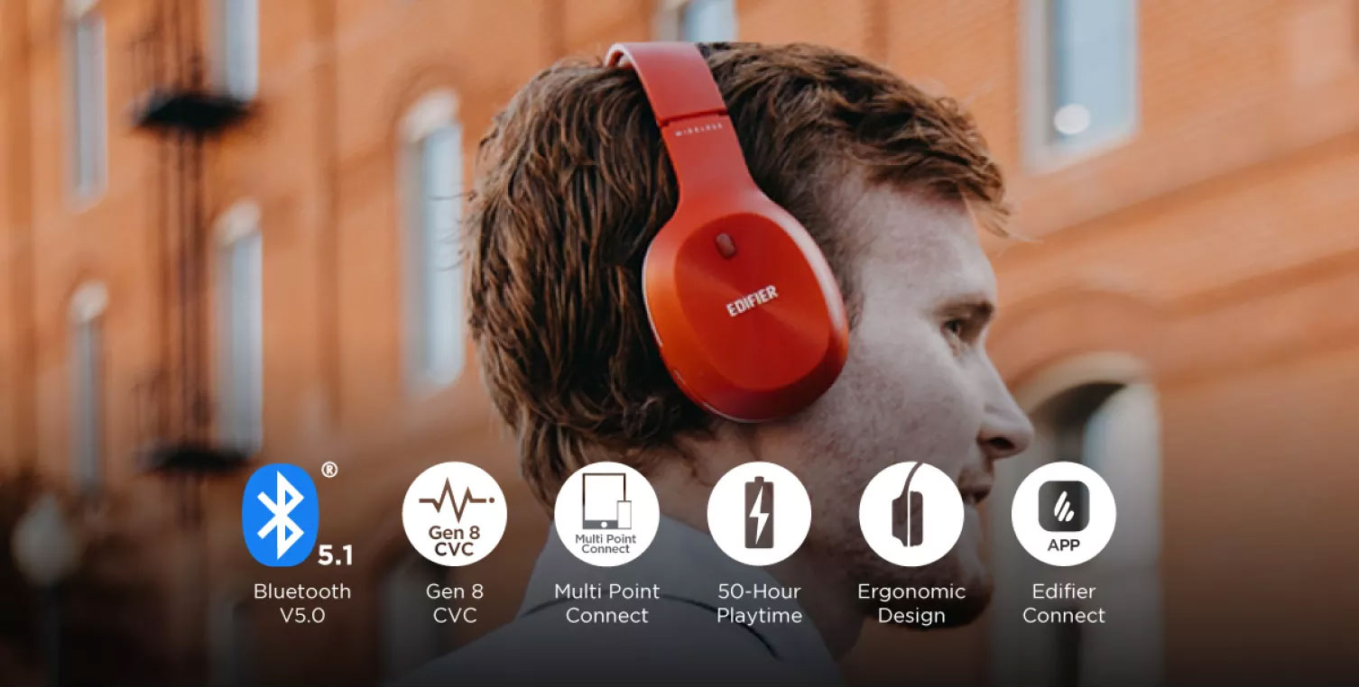 Edifier W800BT Plus Bluetooth Headphones