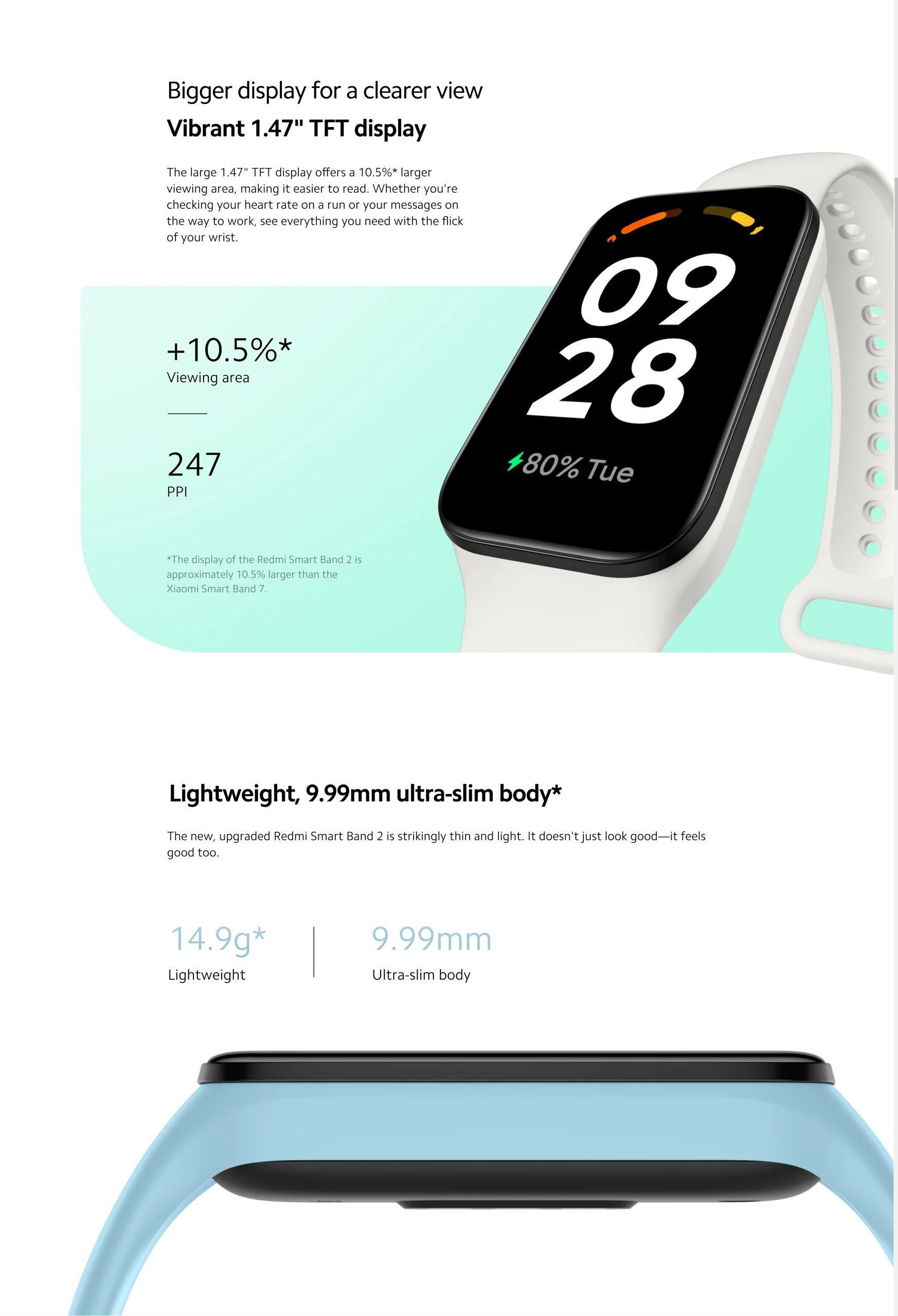Xiaomi Redmi Smart Band 2 (Global Version)