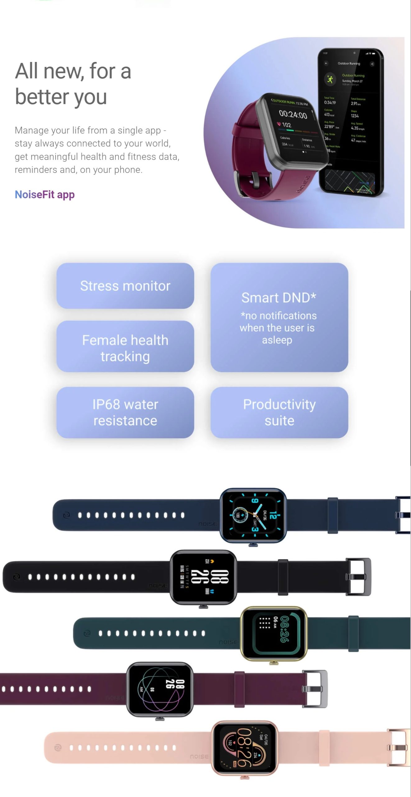 Noise ColorFit Pulse 2 Max Smart Watch