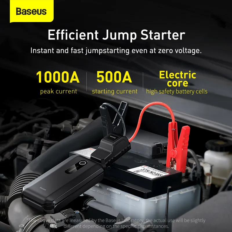 Baseus Super Energy Air Car Jump Starter 10000mAh 1000A