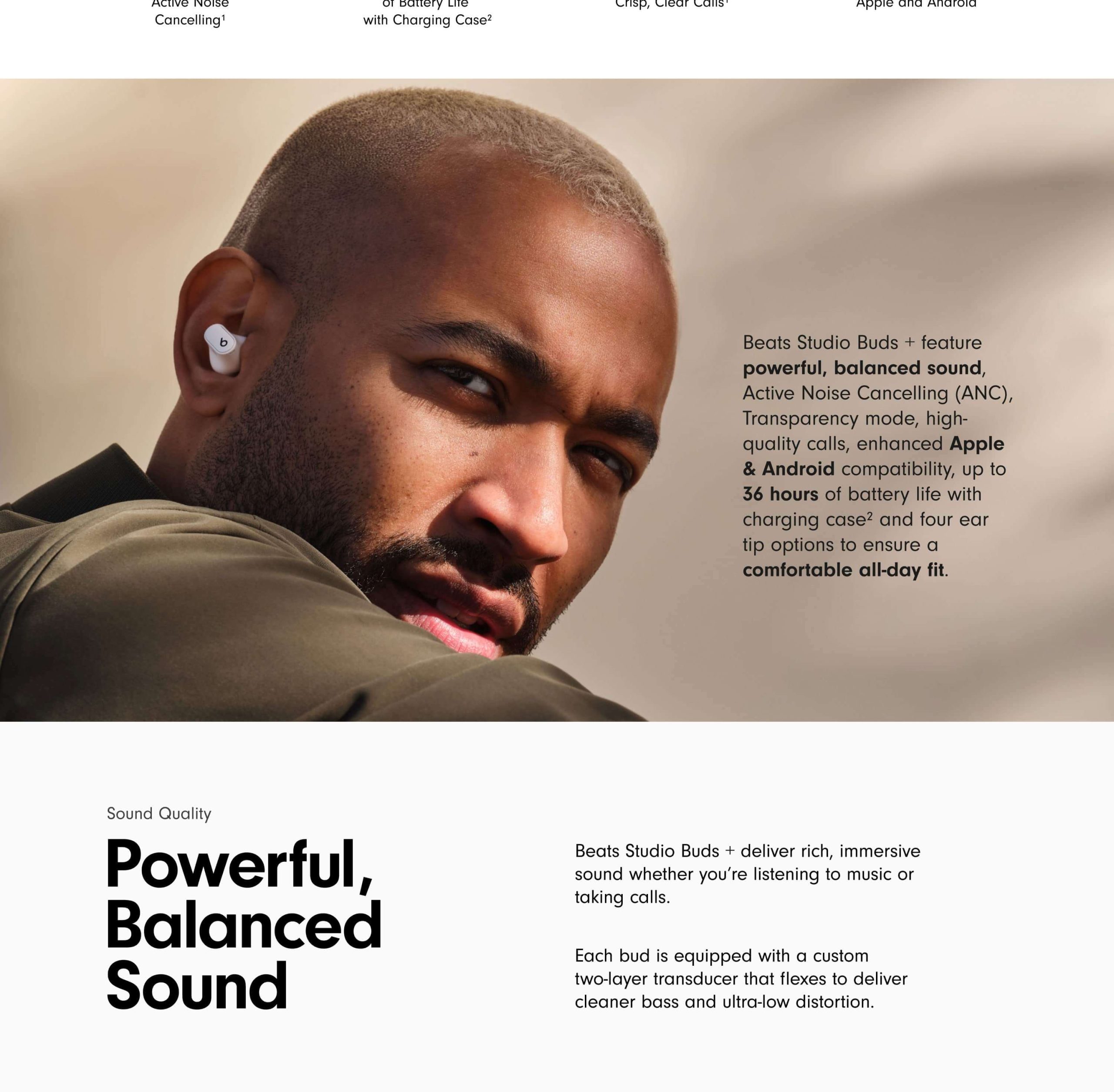 Beats Studio Buds Plus True Wireless Noise Cancelling Earbuds