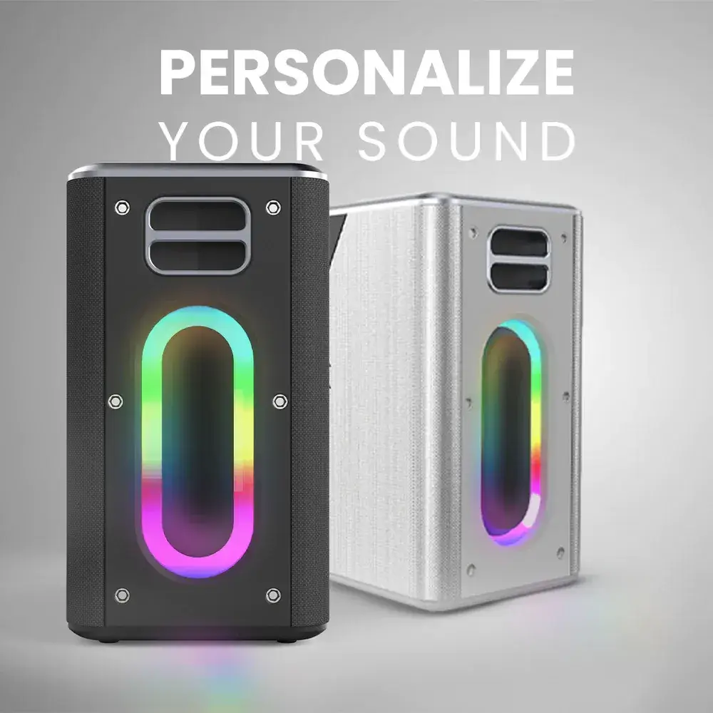HiFuture MusicBox Karaoke 60W 2-Way Wireless Speaker