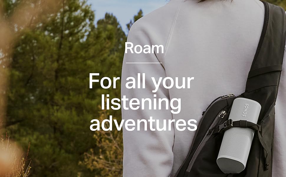 Sonos Roam Portable Waterproof Bluetooth Speaker