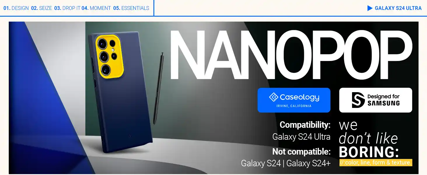 CASEOLOGY Nano Pop for Samsung Galaxy S24 Ultra