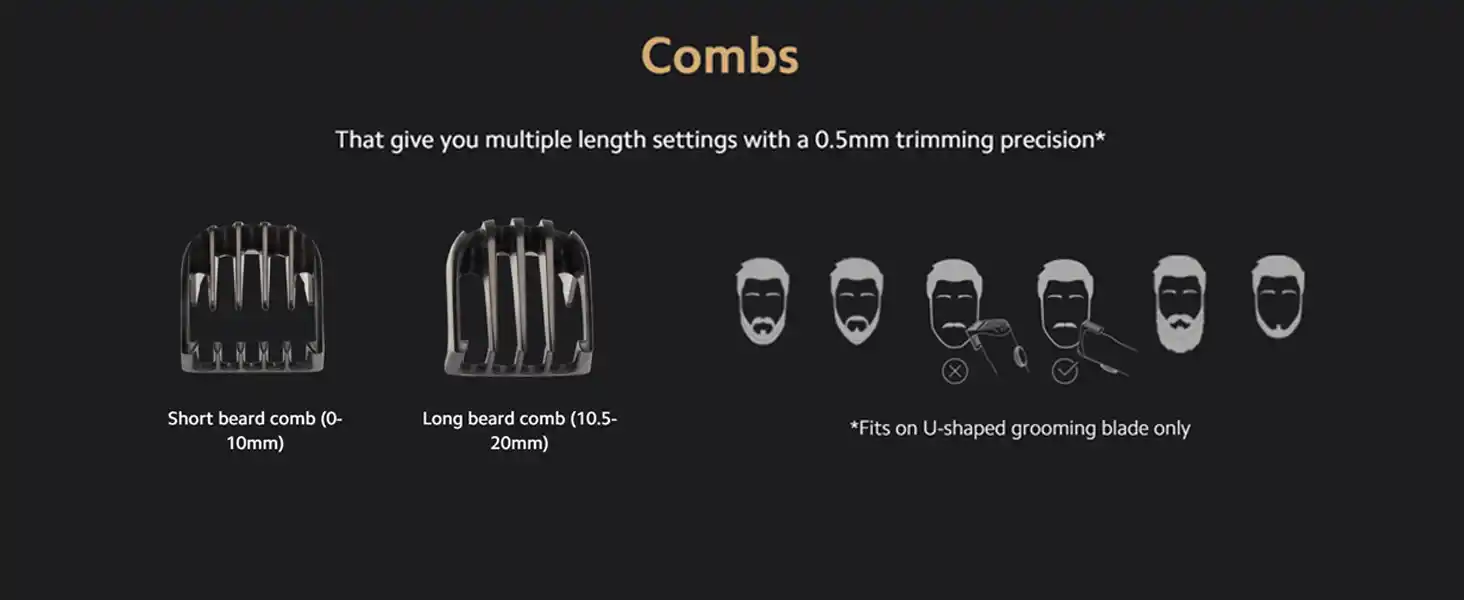Xiaomi Grooming Kit Pro All-in-One Professional Ergonomic design grooming tools