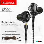 Plextone DX6 Detach Earphone Bluetooth Wired In-ear Earbuds With Mic