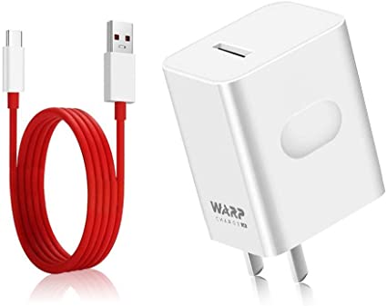 Official OnePlus Warp Charger 30W Power Adapter With Type-C Cable