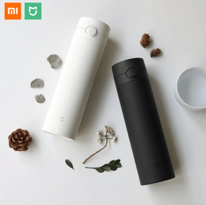 Xiaomi Mijia Vacuum Thermos Water Bomb Cover Bottles