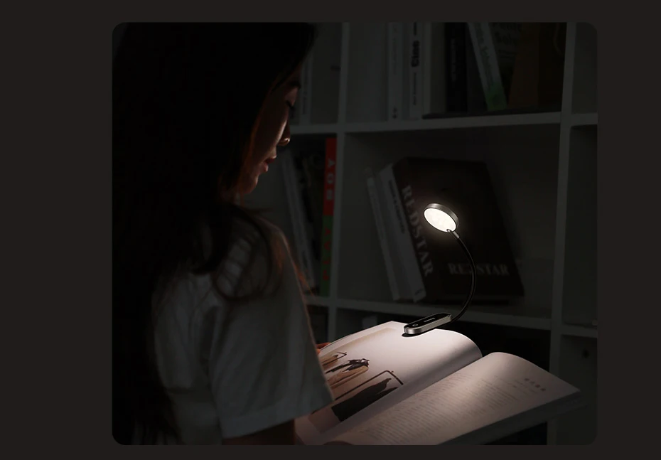Baseus Comfort Reading Mini Clip Lamp for Study and Work