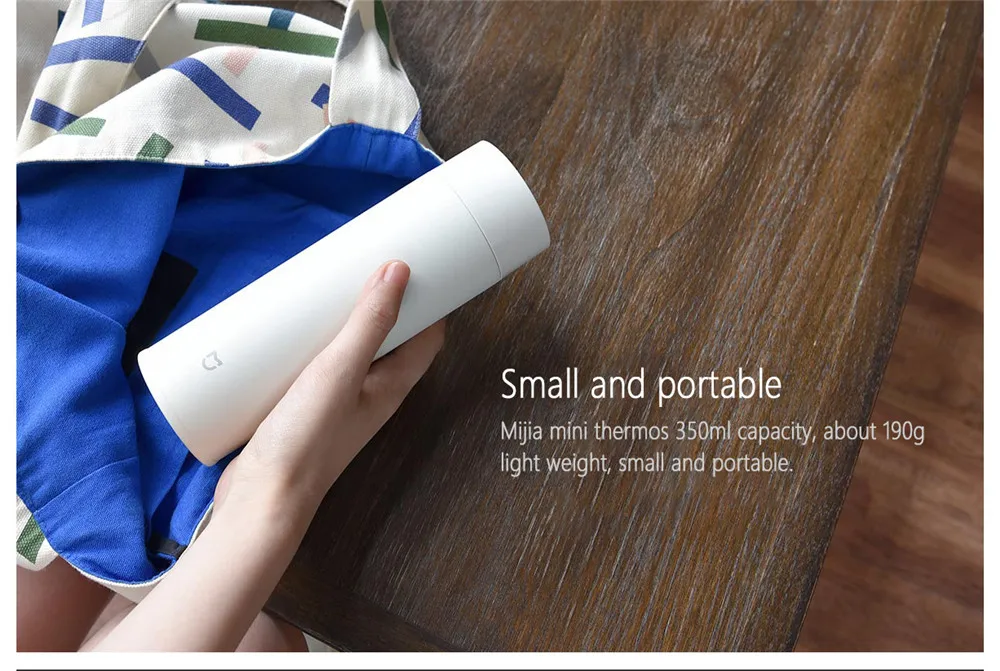 Xiaomi MiJia 350ml Vacuum Flask stainless steel double-layer insulated flask