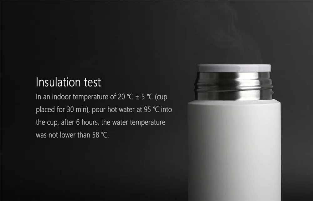 Xiaomi Mijia Mini 350ml Vacuum Flask leak-proof cup for office and camping