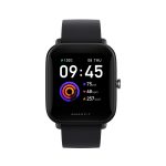 Amazfit Bip U Smart Watch, 1.43" HD Color Display, SpO2 & Stress Monitor, 60+ Sports Modes, Breathing Training, 50+ Watch Faces (Black)