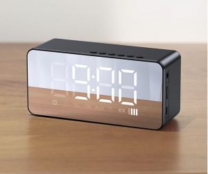 USAMS US-YX007 Multi-functional Alarm Clock &Wireless Speaker
