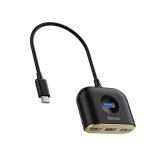 Baseus Square Round 4 in 1 USB HUB Adapter