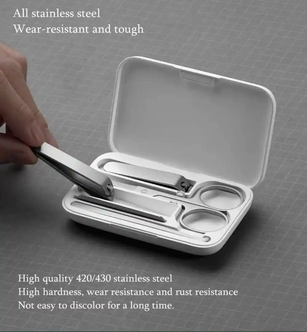 Xiaomi Mijia Nail Clippers Set 5Pcs full kit in magnetic case