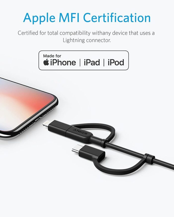Anker PowerLine II 3-in-1 Cable