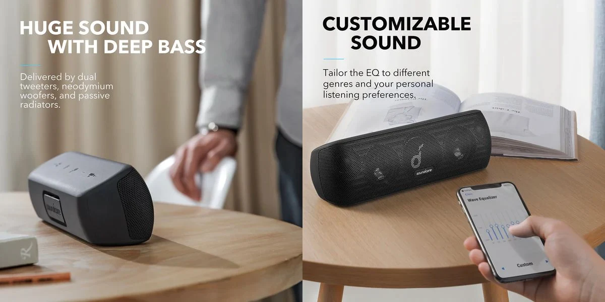 Soundcore Motion Plus waterproof IPX7 Bluetooth speaker