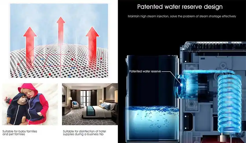 Mijia Deerma DEM-HS006 garment steamer ironing hanging shirt