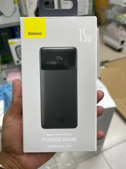 Baseus Bipow Digital Display Power Bank 10000mAh 15W