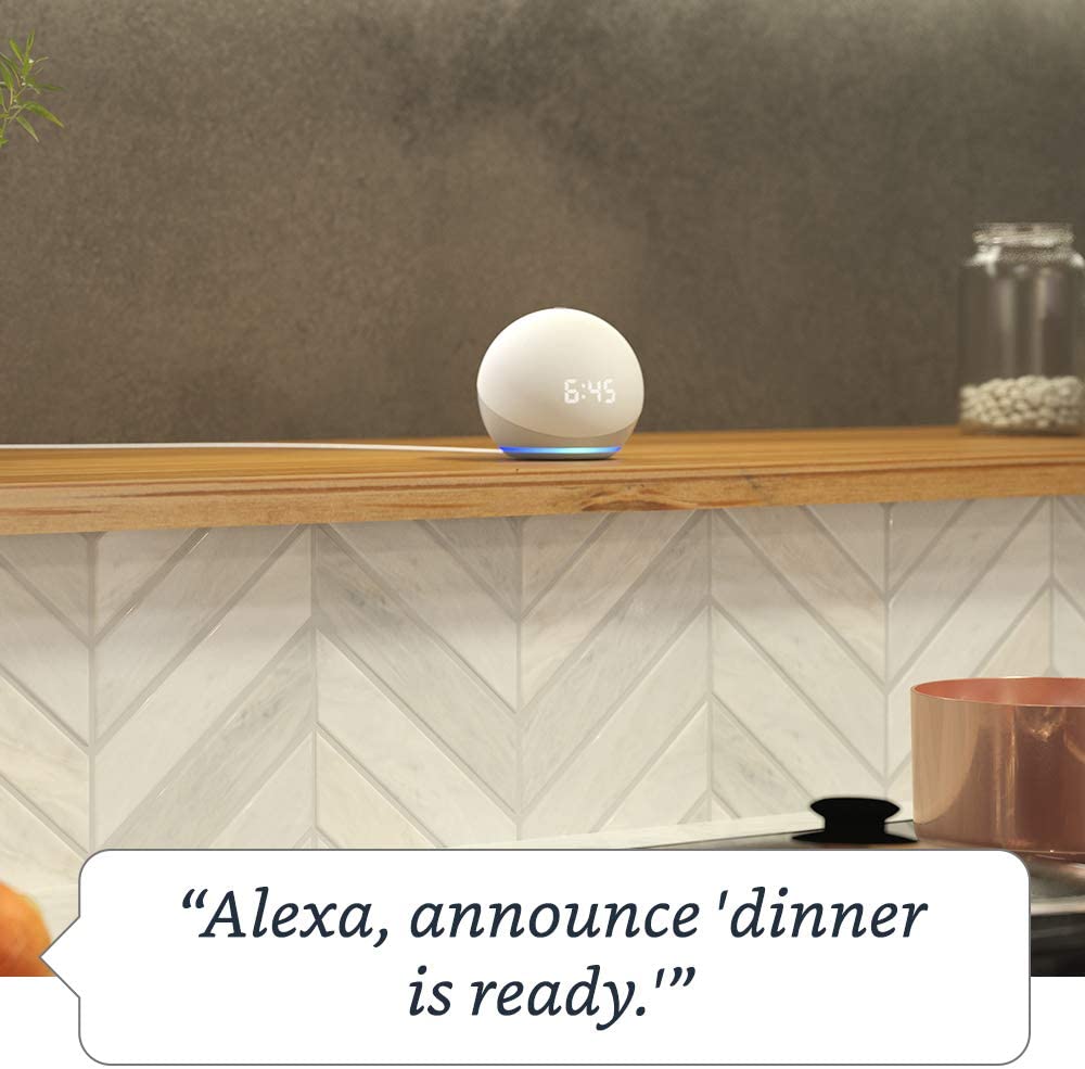 Amazon Echo Dot 4th Gen voice controlled smart speaker
