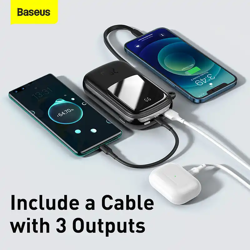 Baseus Qpow 20000mAh Fast Charging Power Bank