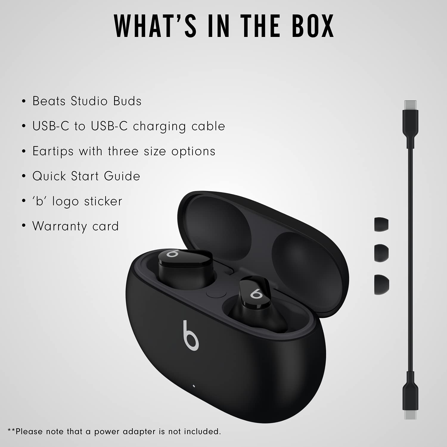 Beats Studio Buds – True Wireless Noise Cancelling Earbuds