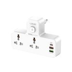 LDNIO Power Strip 2 Port with 2 USB and 1 USB-C PD & QC3.0 EU (SC2311)