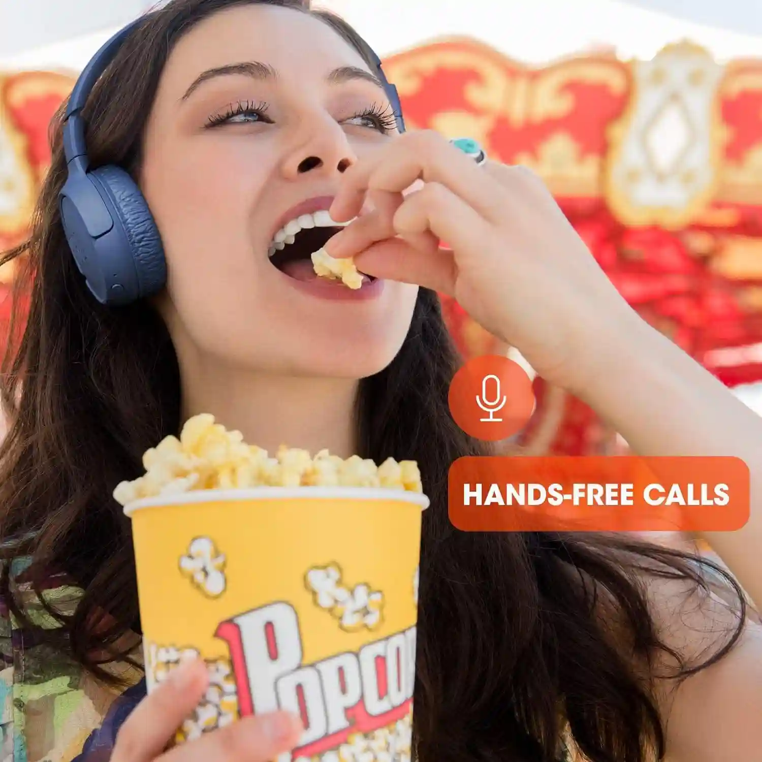 JBL Tune 510BT with Bluetooth connectivity for wireless streaming