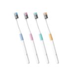 Xiaomi Mi Dr Bei Toothbrush 4 Pcs – Bass Brushing Method, Soft Bristles, Sandwich Structure, 4 Colors