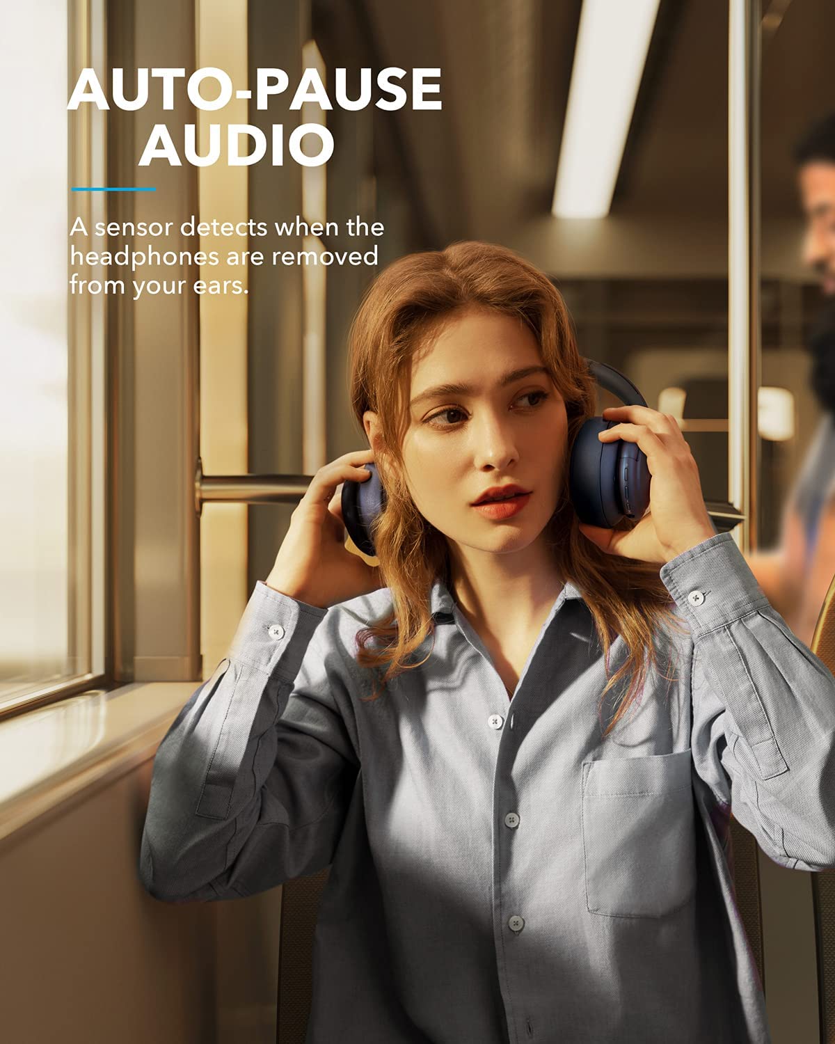 Soundcore by Anker Life Q35 Multi Mode Active Noise Cancelling Headphones, Bluetooth Headphones with LDAC for Hi Res Wireless Audio, 40H Playtime, Comfortable Fit, Clear Calls