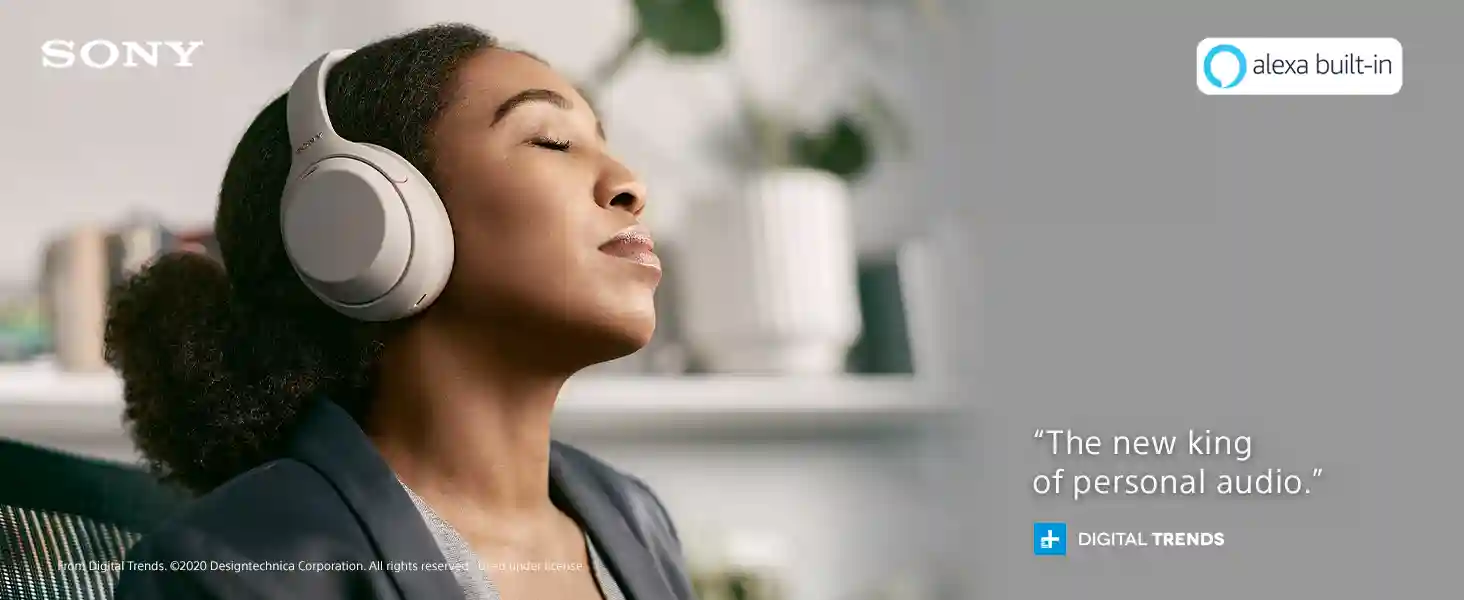 Sony WH-1000XM4 Wireless Industry-Leading Noise Cancelling Overhead Headphones
