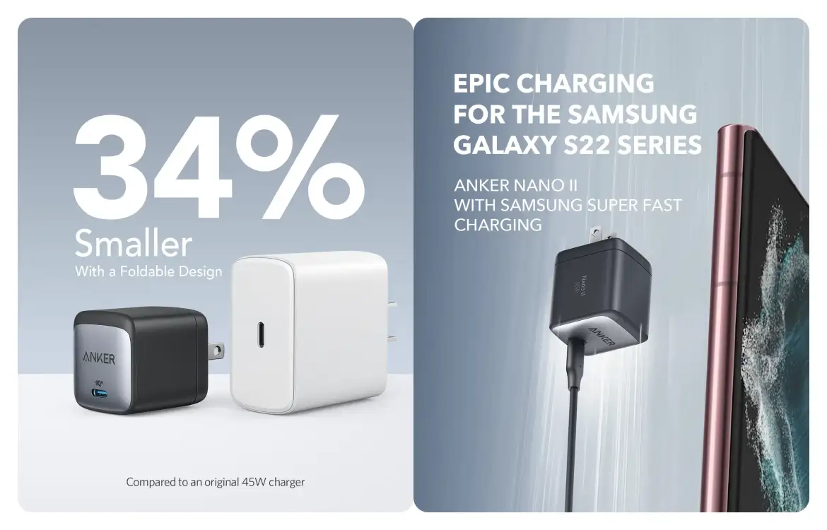 Anker 713 Charger GaN II high-speed USB-C charger