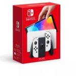 Nintendo Switch – OLED Model w/ White Joy-Con
