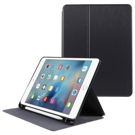 x-level kevlar carbon fiber texture stand pu leather protective case for ipad mini 2021
