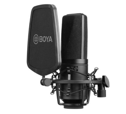 Boya BY-M1000 Multi-Pattern Large Diaphragm Condenser Microphone