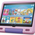 Fire HD 10 Kids tablet | 10.1", 1080p Full HD, 32 GB | Lavender Kid-Proof Case | pre-school children