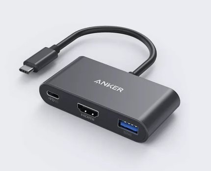 Anker Anker 3-in-1 Docking Station Hub Multi-Function Converter PD Fast Charge Suitable for Apple Laptop W