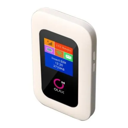 Olax MF980L High Speed 4G Pocket Router With Display