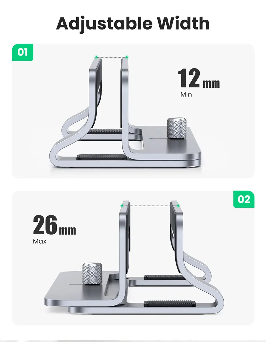 UGREEN Vertical Laptop Dock for MacBook and Windows Laptops