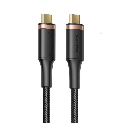 USAMS US-SJ514 U72 Thunderbolt 100W 5A Type C to Type C Fast Charging Data Cable
