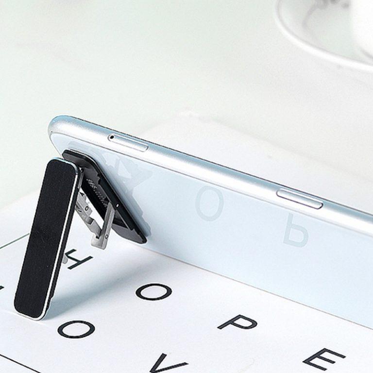 Universal Mini Size Aluminum Portable Folding Desk Mount Holder Tablet Mobile Phone Foldable Stand for Cellphone