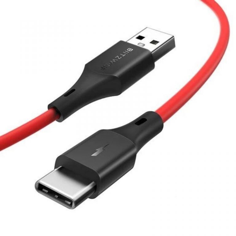 BlitzWolf BW-TC14 PVC 3A USB Type-C Charging Data Cable