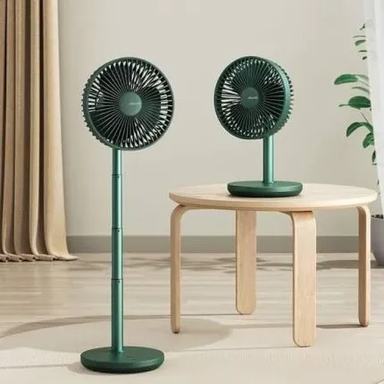 JISULIFE FA13P Oscillating Extendable Desk Fan 8000mAh (New Upgraded)