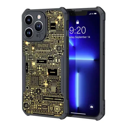 Xundd X Moopaa Gold Phone Case for iPhone 13 / 13 Pro / 13 Pro Max