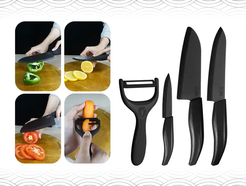 Xiaomi HUOHOU nano ceramic knife premium zircon sand blade