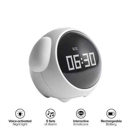 Xiaomi Youpin Cute Expression Pixel Alarm Clock