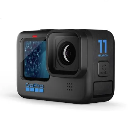 GoPro HERO11 Black - Waterproof Action Camera with 5.3K60 Ultra HD Video, 27MP Photos, 1/1.9" Image Sensor, Live Streaming, Webcam, Stabilization