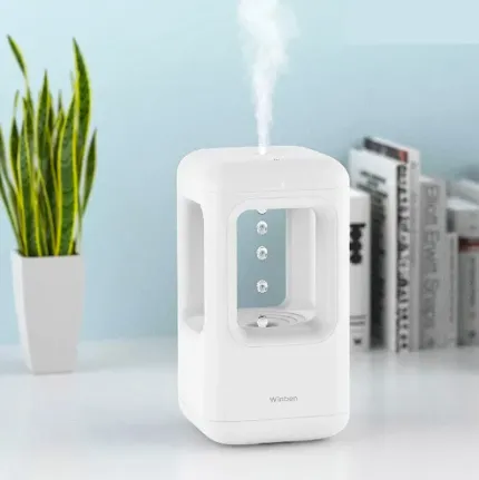 Winben Anti-gravity Water Drop Humidifier Ultrasonic Mist Droplet Backflow