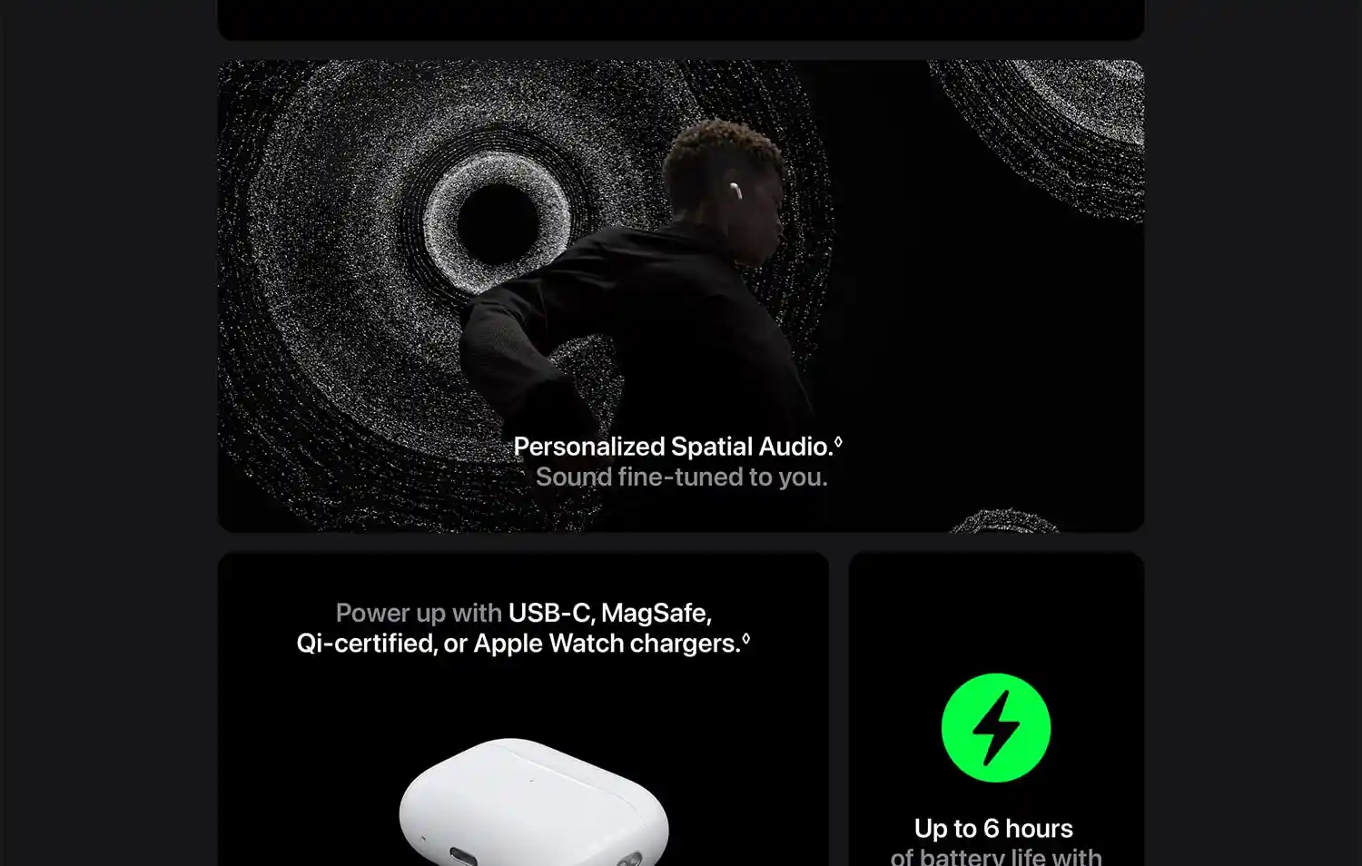 Customizable ear tips for AirPods Pro 2